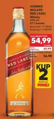 Kaufland JOHNNIE WALKER RED LABEL oferta