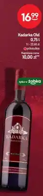 Żabka Wino Kadarka Old półsłodkie oferta