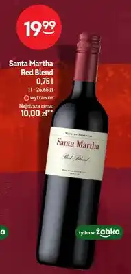 Żabka Wino Santa Martha Red Blend wytrawne oferta
