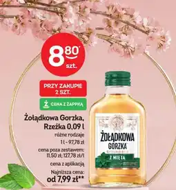 Żabka Wódka Żołądkowa Gorzka z miętą Rzeźka oferta