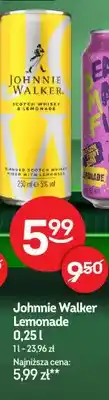 Żabka Whisky Johnnie Walker Lemonade oferta