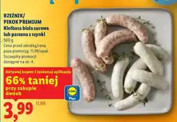 Lidl Parzona z szynki oferta