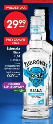 Żabka Wódka Żubrówka Biała oferta