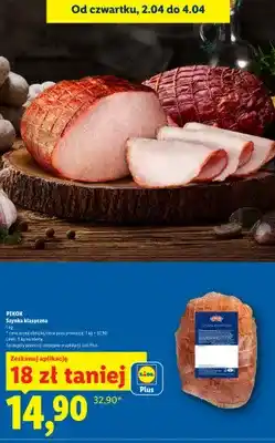 Lidl Szynka klasyczna oferta