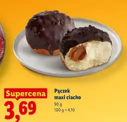 Lidl Pączek maxi ciacho oferta