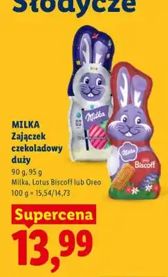Lidl Zające czekoladowe duży oferta