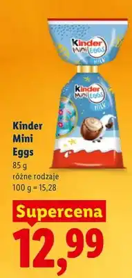 Lidl Czekolada Mini Eggs oferta