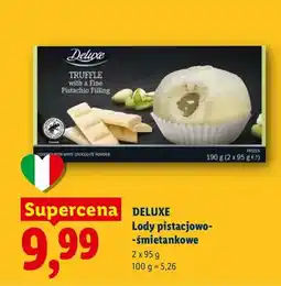 Lidl Lody pistacjowo-śmietankowe oferta