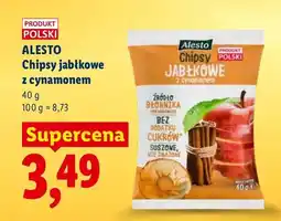 Lidl Chipsy jabłkowe z cynamonem oferta