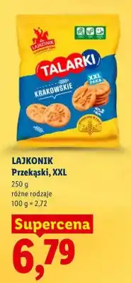 Lidl Przekąski XXL krakowskie różne rodzaje oferta