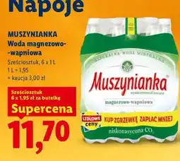 Lidl Woda magnezowo-wapniowa sześciopak oferta