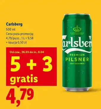 Lidl Piwo Carlsberg oferta