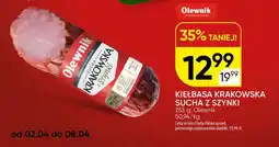 Chata Polska Kiełbasa krakowska sucha z szynki oferta