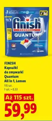 Lidl Kapsułki do zmywarki Quantum All in 1, Lemon oferta