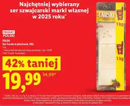 Lidl Ser Carski w plastrach, XXL Pilos oferta