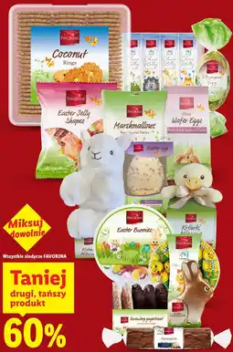 Lidl Wszystkie słodycze Favorina oferta