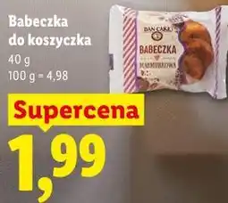 Lidl Babeczka do koszyczka Dan Cake oferta