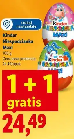 Lidl Kinder Niespodzianka Maxi oferta