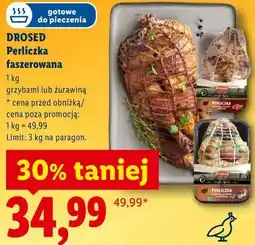 Lidl Perliczka faszerowana grzybami lub żurawiną DROSED oferta