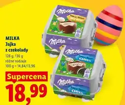 Lidl Jajka z czekolady 128 g, 136 g różne rodzaje oferta