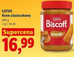 Lidl LOTUS Krem ciasteczkowy oferta