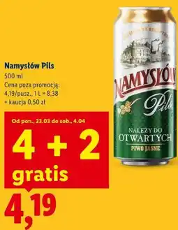 Lidl Namysłów Pils oferta