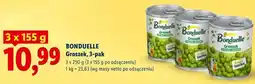 Lidl BONDUELLE Groszek, 3-pak oferta
