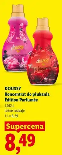 Lidl DOUSSY Koncentrat do płukania Édition Parfumée oferta
