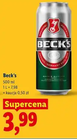 Lidl Beck's oferta