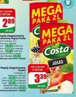 Dino Napój niegazowany COSTA oferta