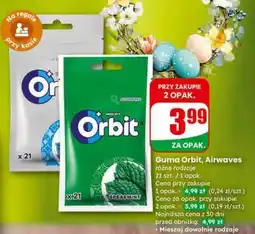 Dino Guma Orbit, Airwaves oferta