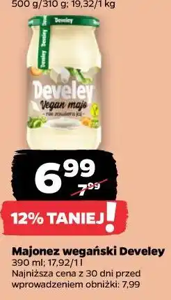 Netto Majonez wegański Develey oferta