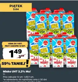 Netto Mleko UHT 3,2% Mu! oferta
