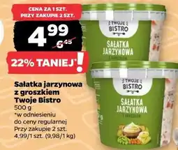 Netto Sałatka jarzynowa z groszkiem Twoje Bistro oferta