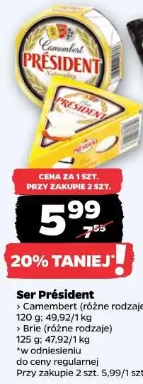 Netto Ser Président oferta