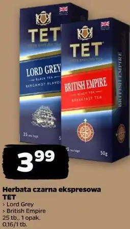 Netto Herbata czarna ekspresowa TET oferta
