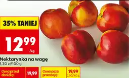 Biedronka Nektarynka na wagę oferta