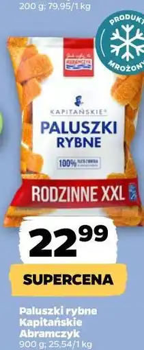 Netto Paluszki rybne Kapitańskie Abramczyk oferta
