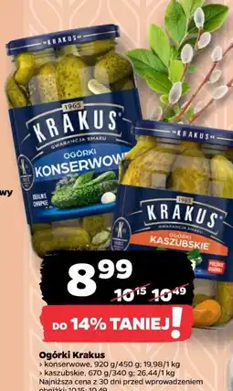 Netto Ogórki Krakus oferta
