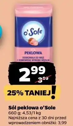 Netto Sól peklowa o'Sole oferta