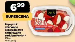 Netto Papryczki czerwone i czereśniowe nadziewane serkiem Perla oferta