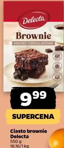 Netto Ciasto brownie Delecta oferta