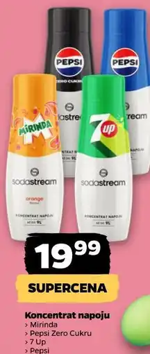 Netto Koncentrat napoju Mirinda Pepsi Zero Cukru 7 Up Pepsi oferta