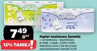 Netto Papier toaletowy Samelle oferta