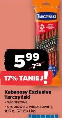 Netto Kabanosy Exclusive Tarczyński oferta