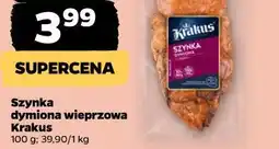 Netto Szynka dymiona wieprzowa Krakus oferta