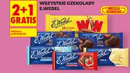 Biedronka WSZYSTKIE CZEKOLADY E. WEDEL oferta