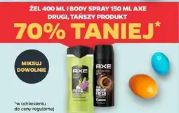 Netto ŻEL 400 ML I BODY SPRAY 150 ML AXE oferta