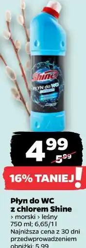Netto Płyn do WC z chlorem Shine oferta