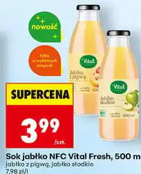 Biedronka Sok jabłko NFC Vital Fresh oferta